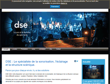 Tablet Screenshot of dsefrance.com